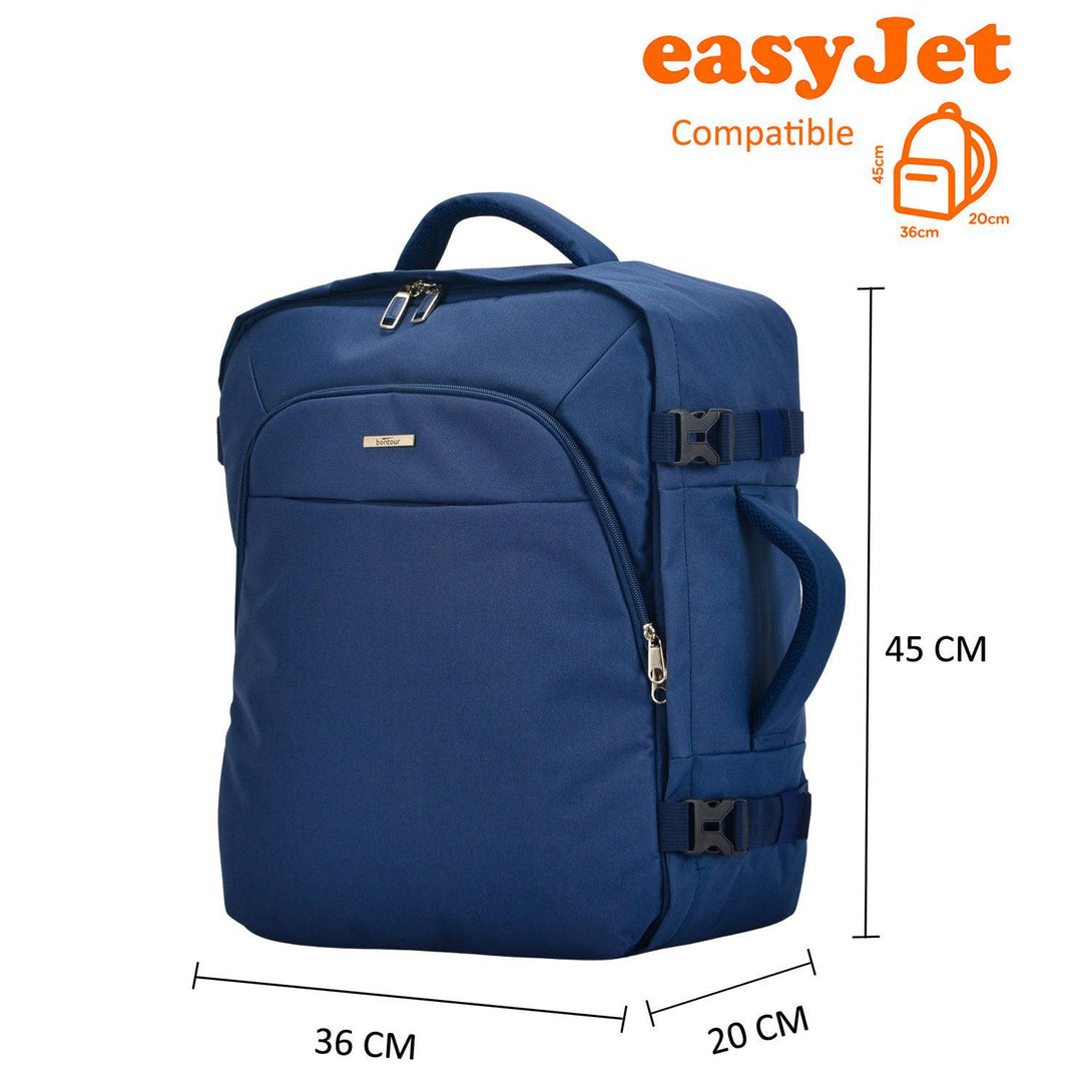 Bontour Air putni ruksak , EasyJet veličine 45x36x20cm, plavi | BONTOUR-Vasdom.hr