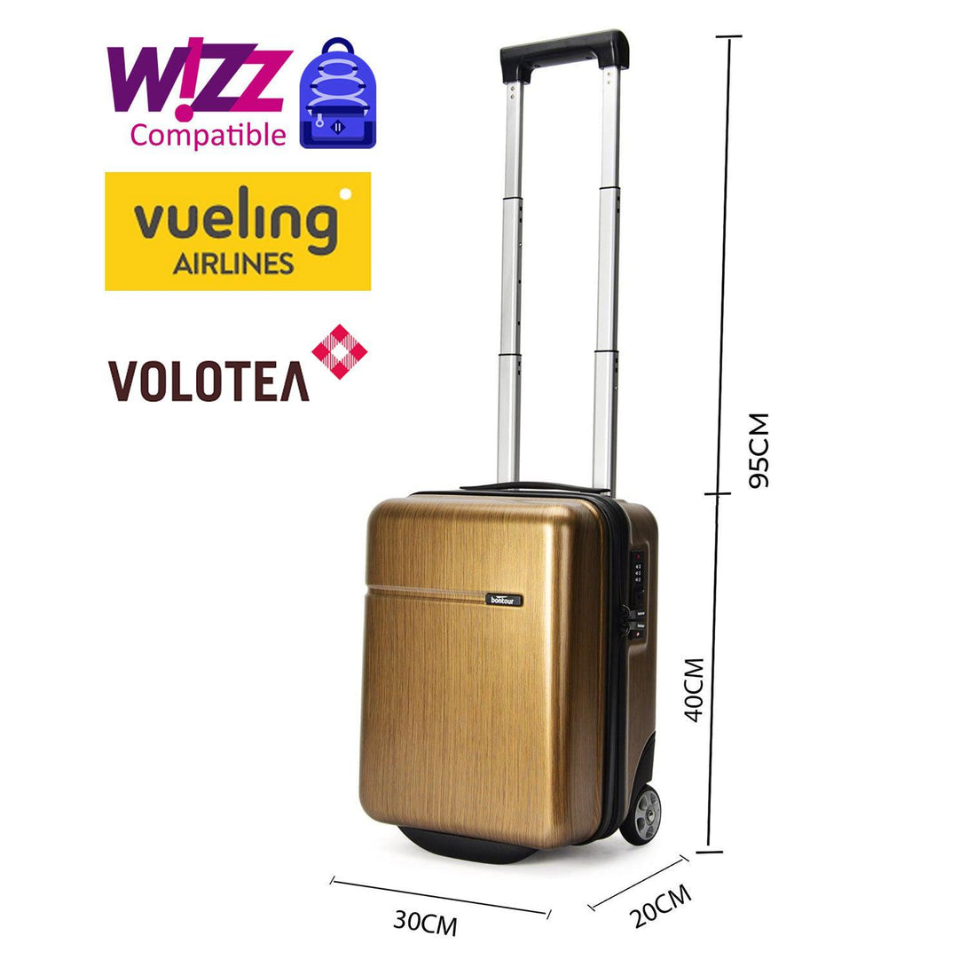 CabinOne kabinski kovčeg WIZZAIR, 40x30x20 cm, staro zlato | BONTOUR-Vasdom.hr