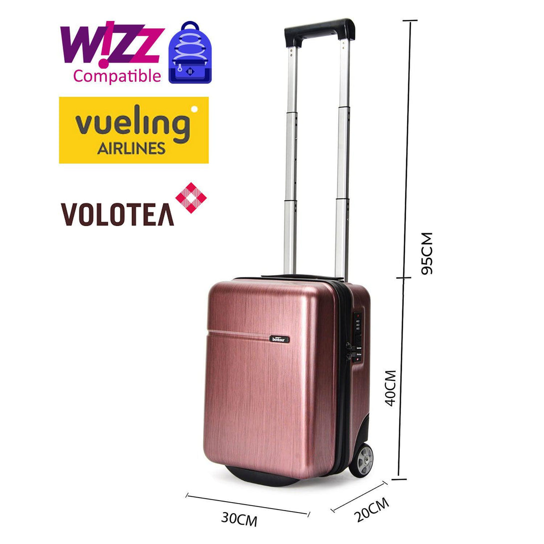 CabinOne kabinski kovčeg WIZZAIR, 40x30x20 cm, tamno ružičasti | BONTOUR-Vasdom.hr