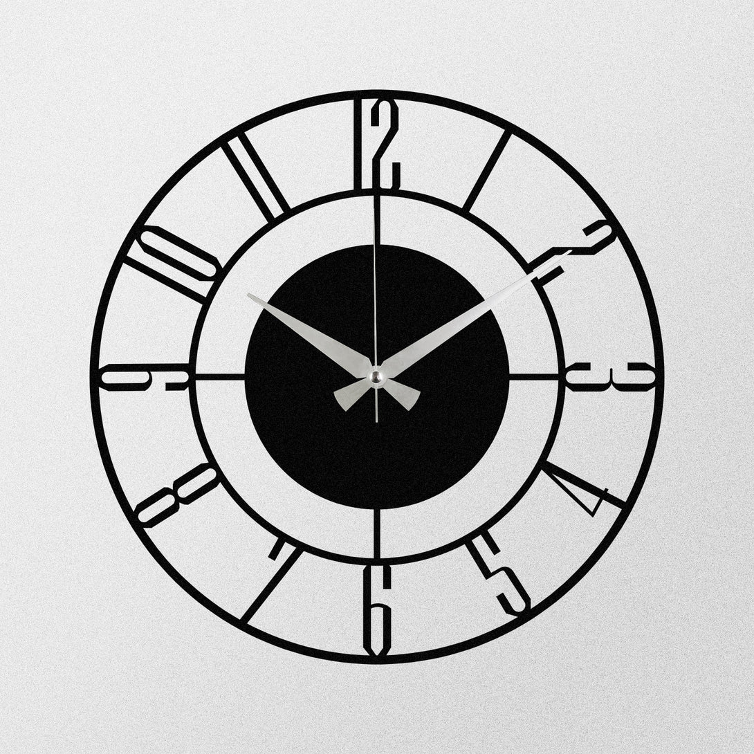 Dekorativni metalni zidni sat, Enzoclock - S011-Vasdom.hr