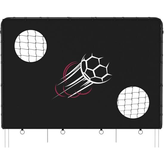 Dječji nogometni gol, 215 x 76 x 150 cm, crni | SONGMICS-Vasdom.hr