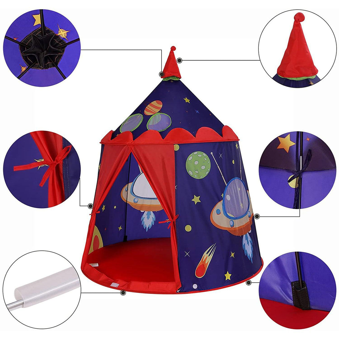 Dječji šator, šator za igru 101 cm promjera x 120 cm | SONGMICS-Vasdom.hr