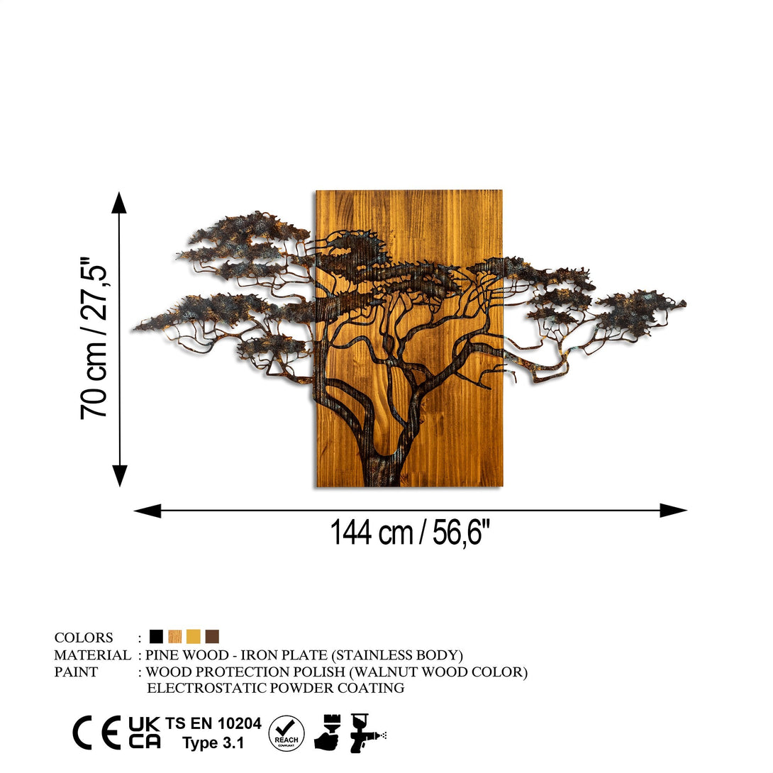 Fa Zidna dekoracija, Acacia Tree - 329-A-Vasdom.hr