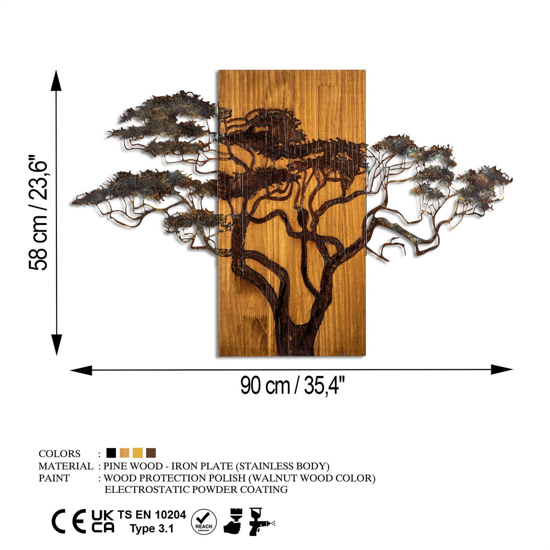 Fa Zidna dekoracija, Acacia Tree - 387-A-Vasdom.hr