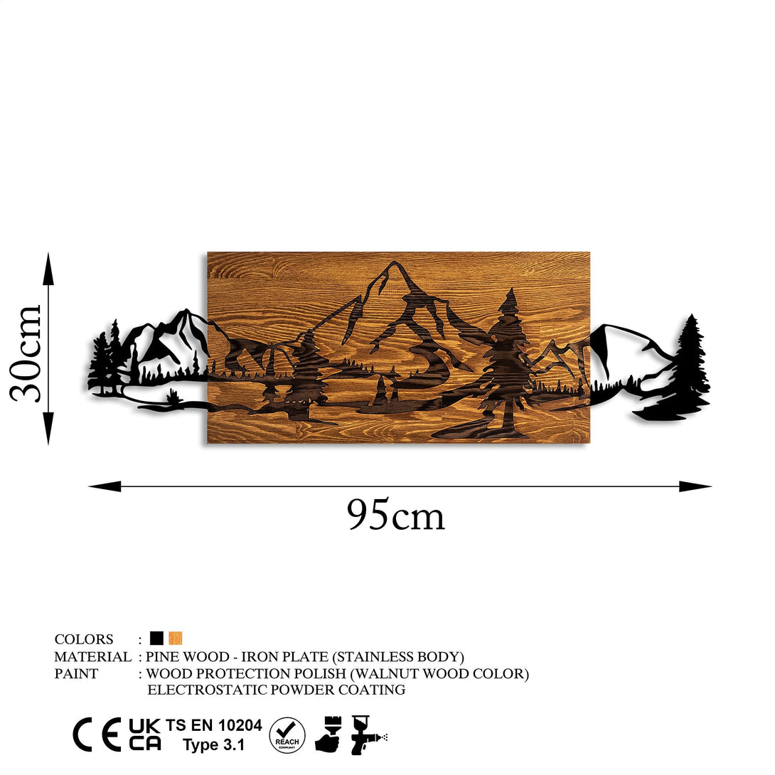 Fa Zidna dekoracija, Mountain Range-Vasdom.hr