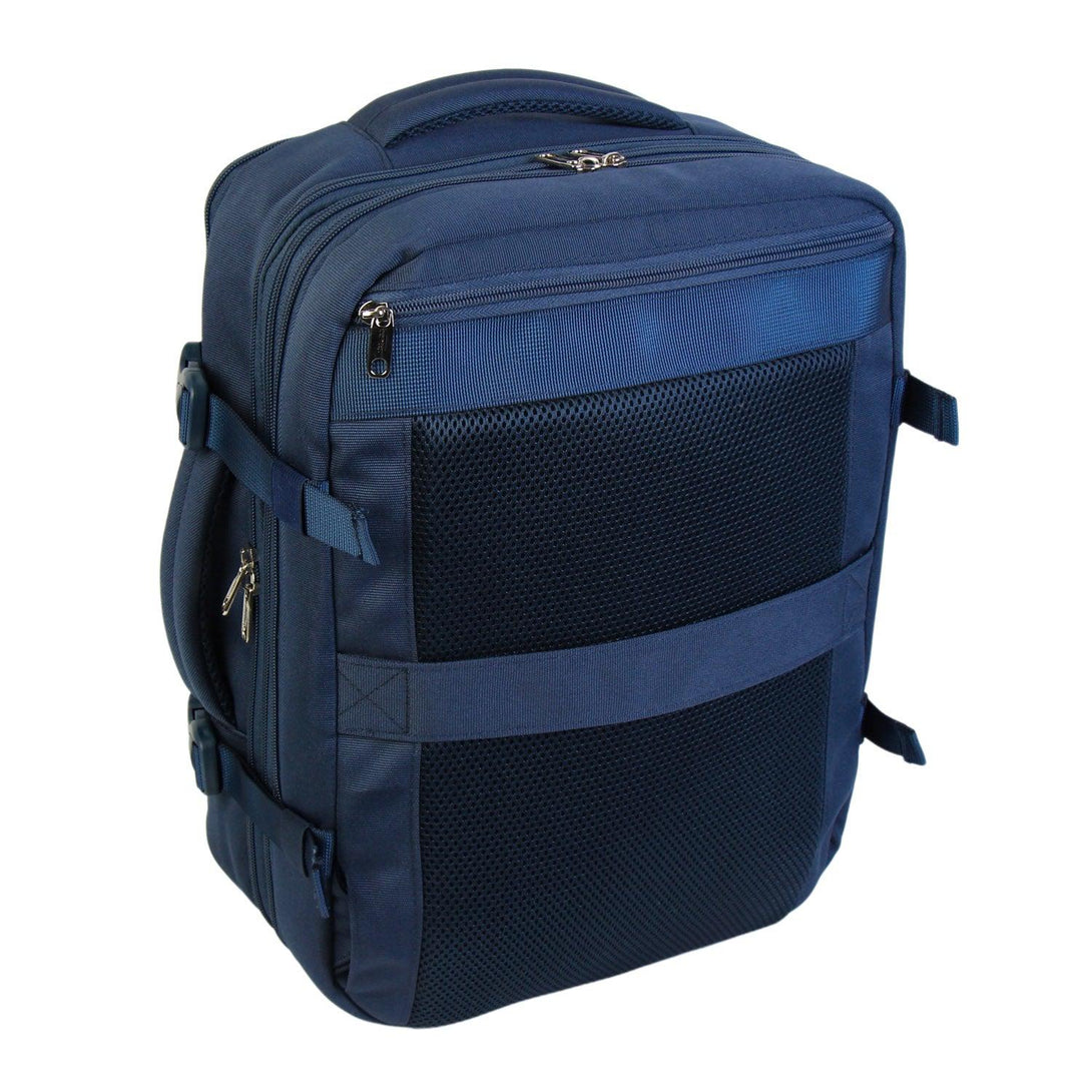 FlexiGo proširivi putni ruksak, ručna prtljaga WizzAir veličine 40x30x20 cm, plavi | BONTOUR-Vasdom.hr