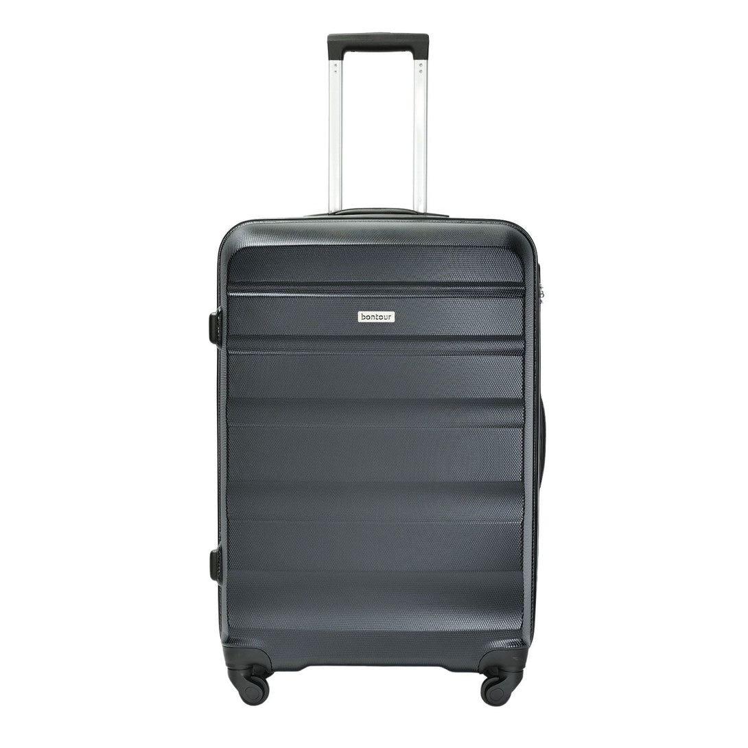 HORIZONTAL srednji kofer na 4 kotača s bravom, 67 x 44 x 26 cm, crni | BONTOUR-Vasdom.hr