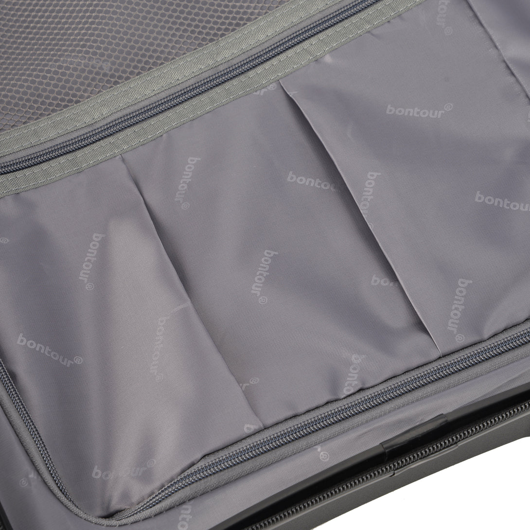 Kofer "CHARM" na 4 kotača s TSA bravom, veličina L, crni | BONTOUR-Vasdom.hr