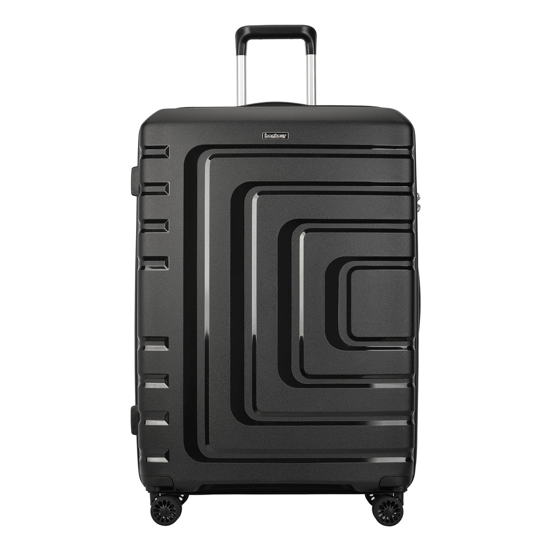 Kofer "CHARM" na 4 kotača s TSA bravom, veličina L, crni | BONTOUR-Vasdom.hr