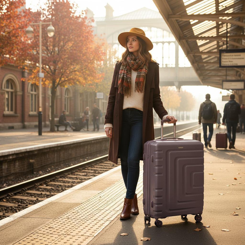 Kofer "CHARM" na 4 kotača s TSA bravom, veličina L, lavanda | BONTOUR-Vasdom.hr