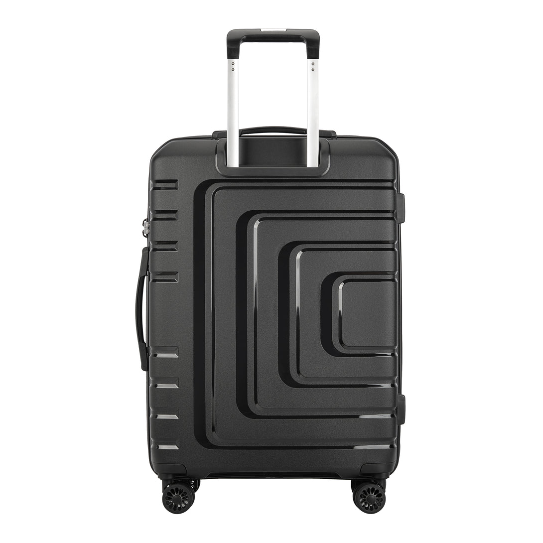 Kofer "CHARM" na 4 kotača s TSA bravom, veličina M, crni | BONTOUR-Vasdom.hr