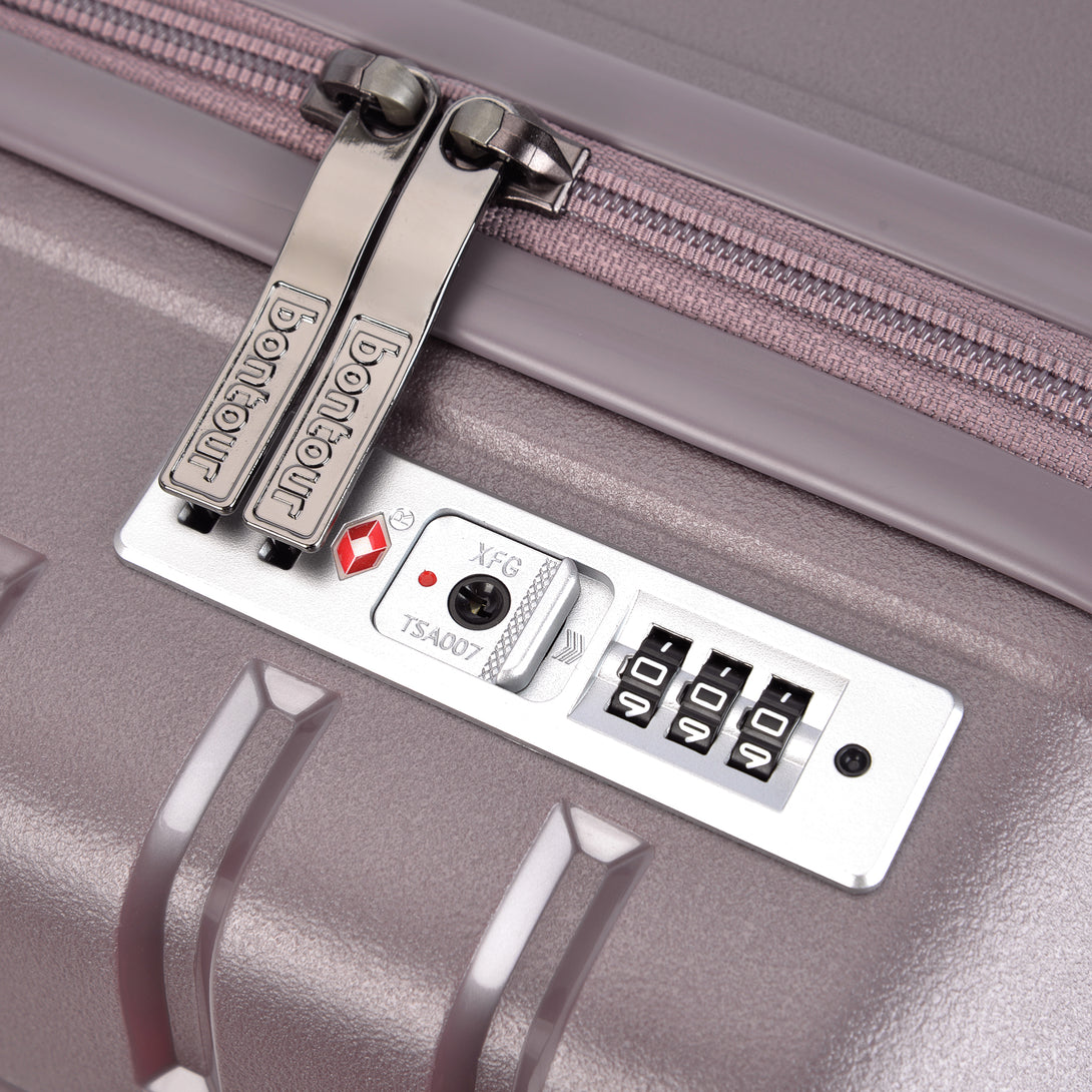 Kofer "CHARM" na 4 kotača s TSA bravom, veličina M, lavanda | BONTOUR-Vasdom.hr