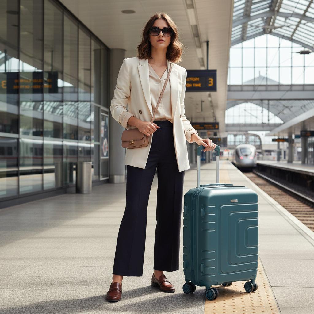 Kofer "CHARM" na 4 kotača s TSA bravom, veličina S, ledeno plavi | BONTOUR-Vasdom.hr