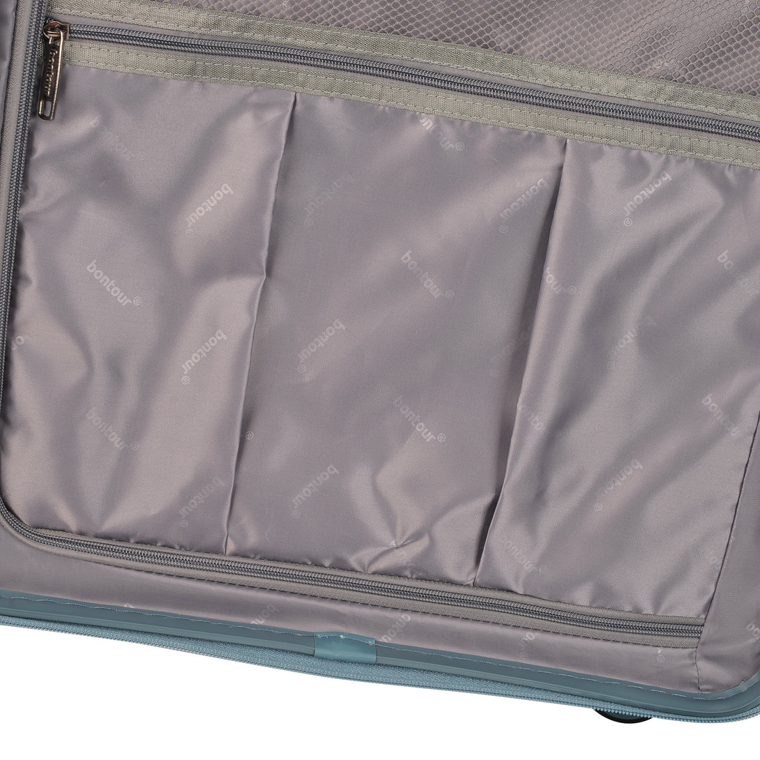 Kofer "CHARM" na 4 kotača s TSA bravom, veličina S, ledeno plavi | BONTOUR-Vasdom.hr