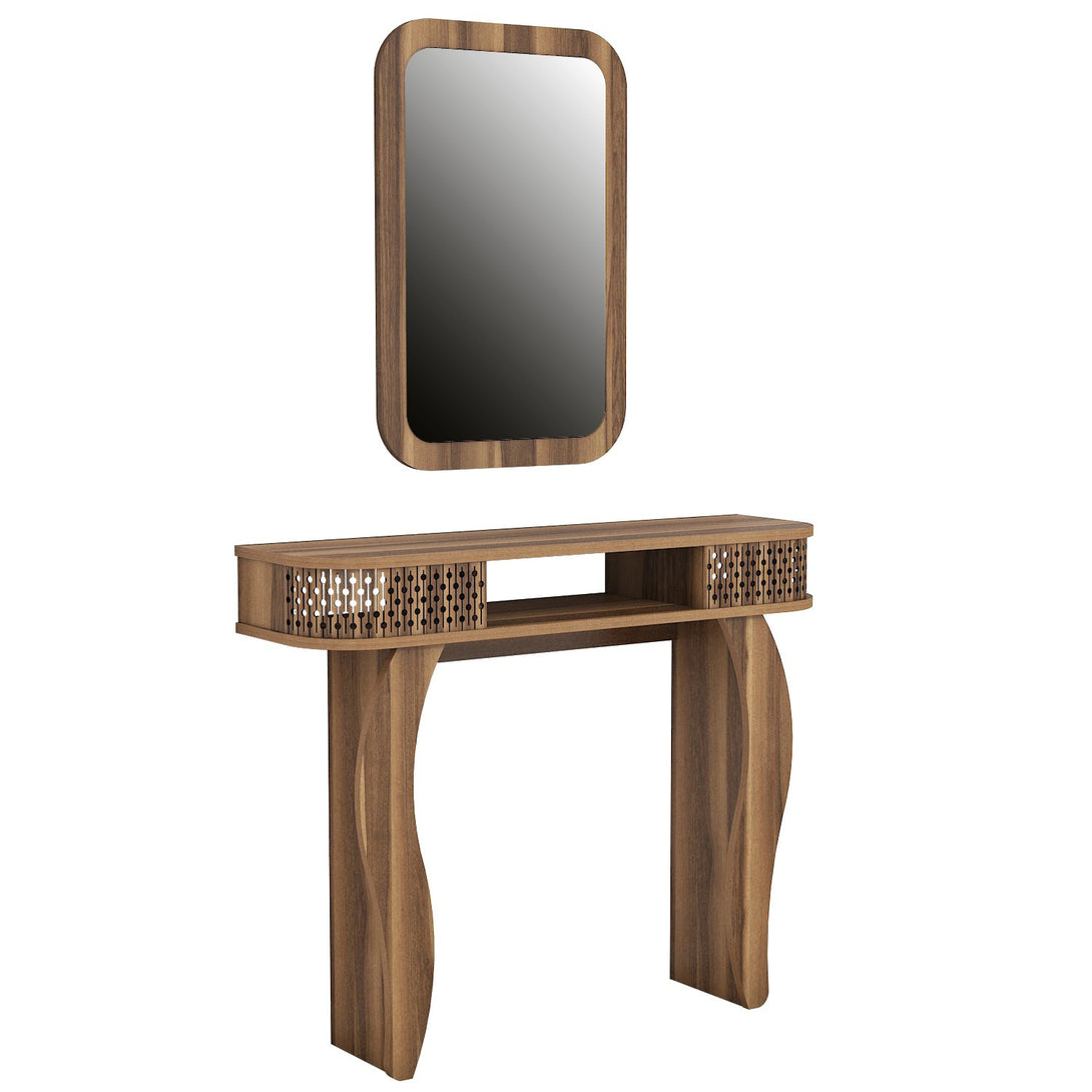 Konzolni stol Damla - Walnut-Vasdom.hr