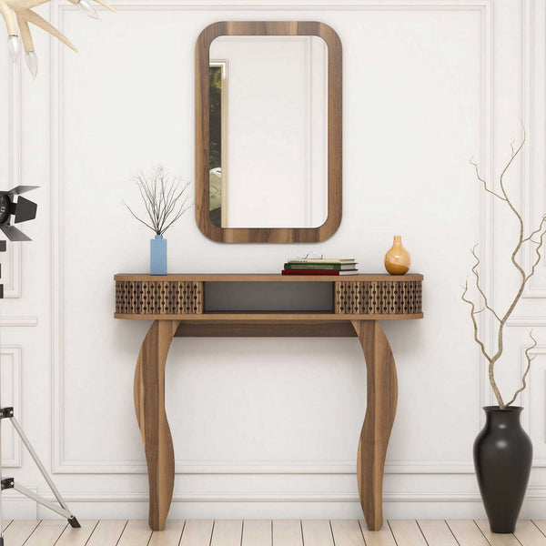 Konzolni stol Damla - Walnut-Vasdom.hr