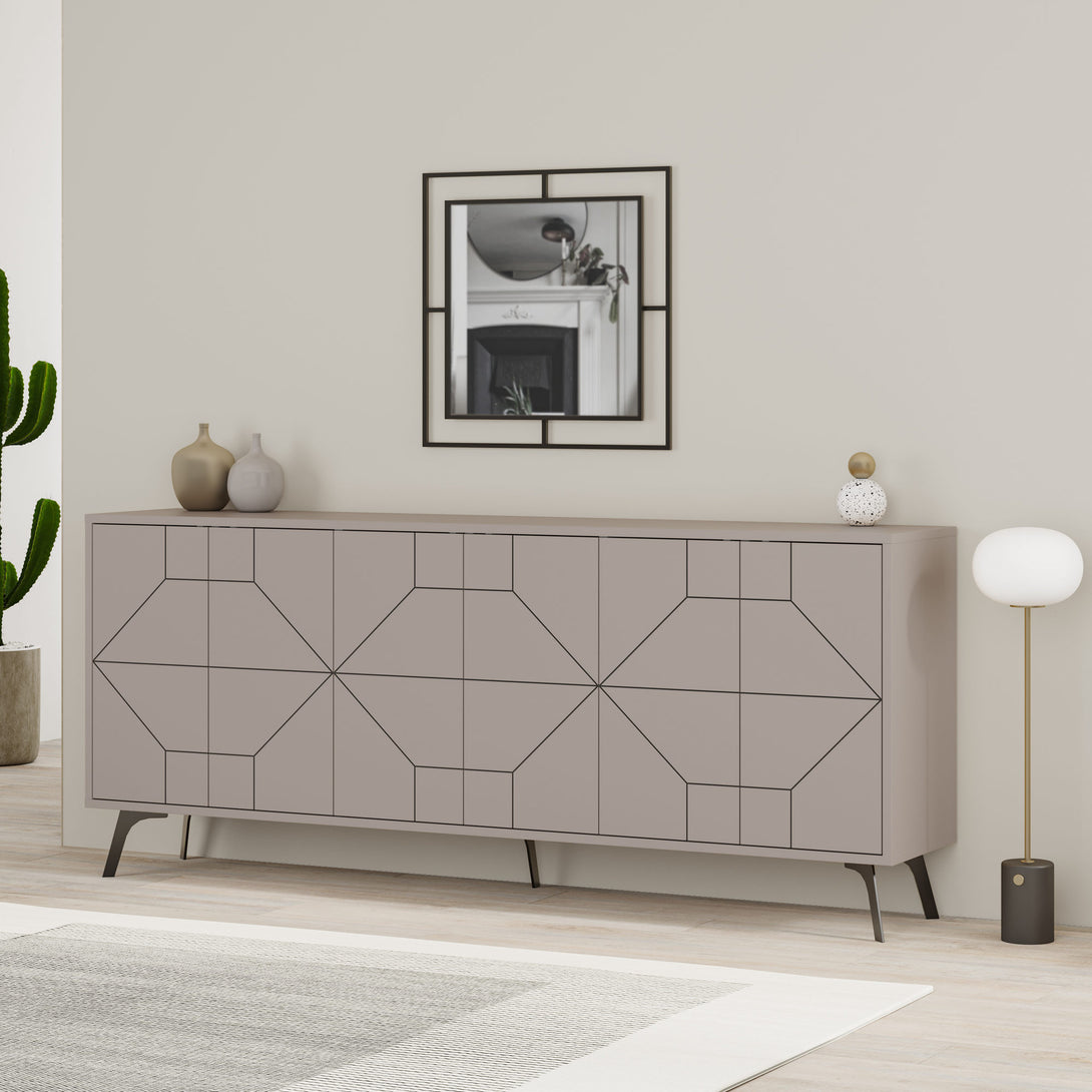 Konzolni stol Dune 183 - Light Mocha-Vasdom.hr