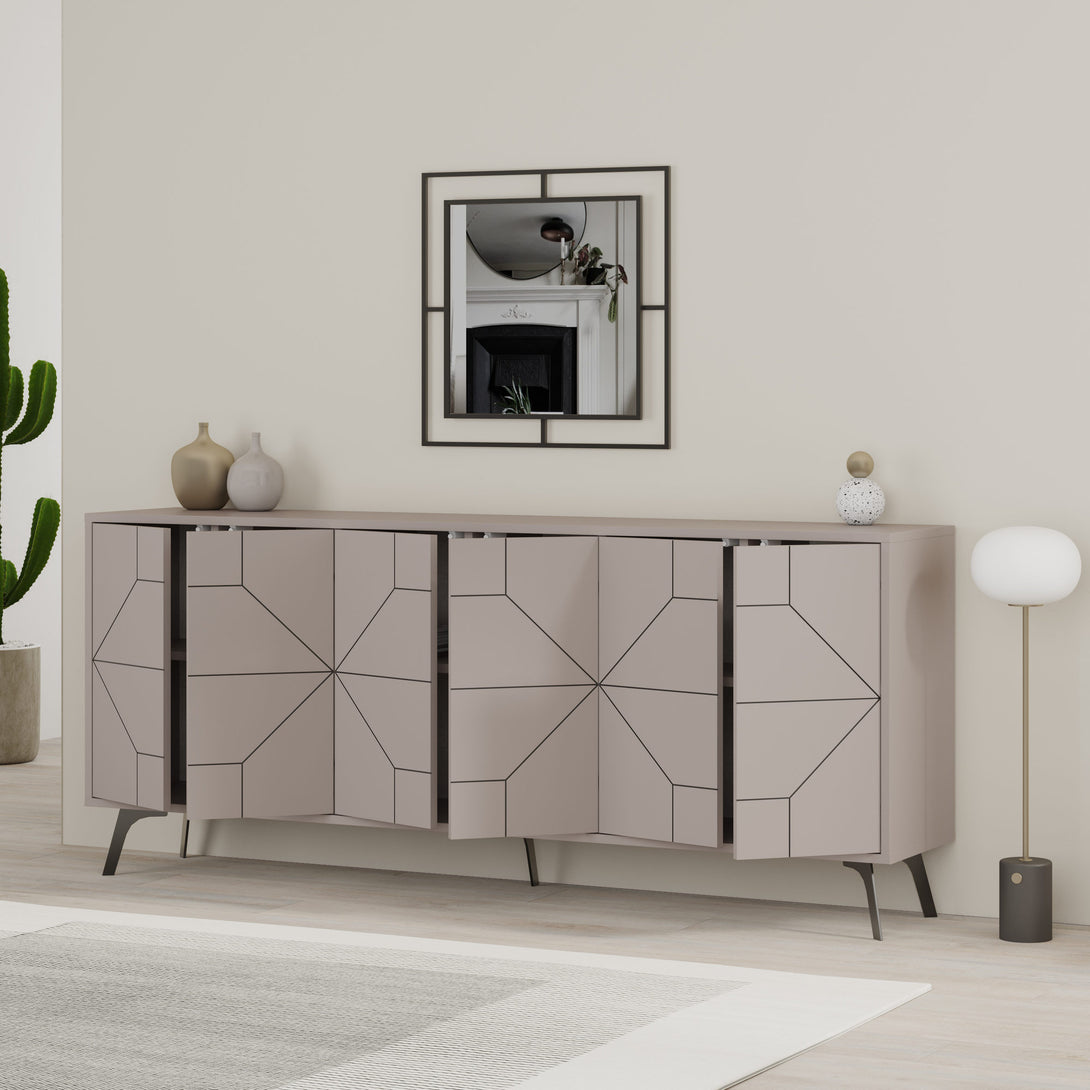 Konzolni stol Dune 183 - Light Mocha-Vasdom.hr