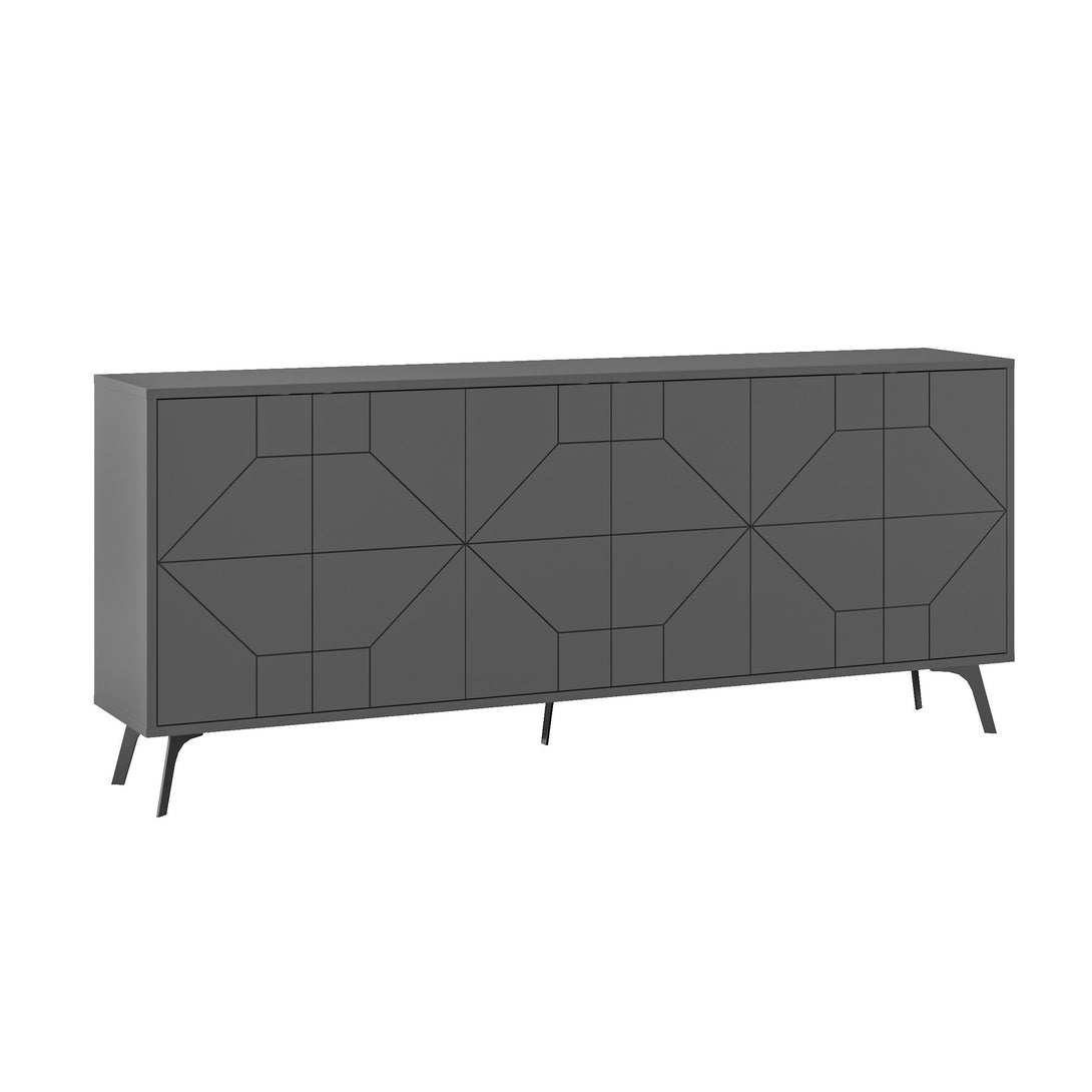 Konzolni stol Dune - Anthracite-Vasdom.hr