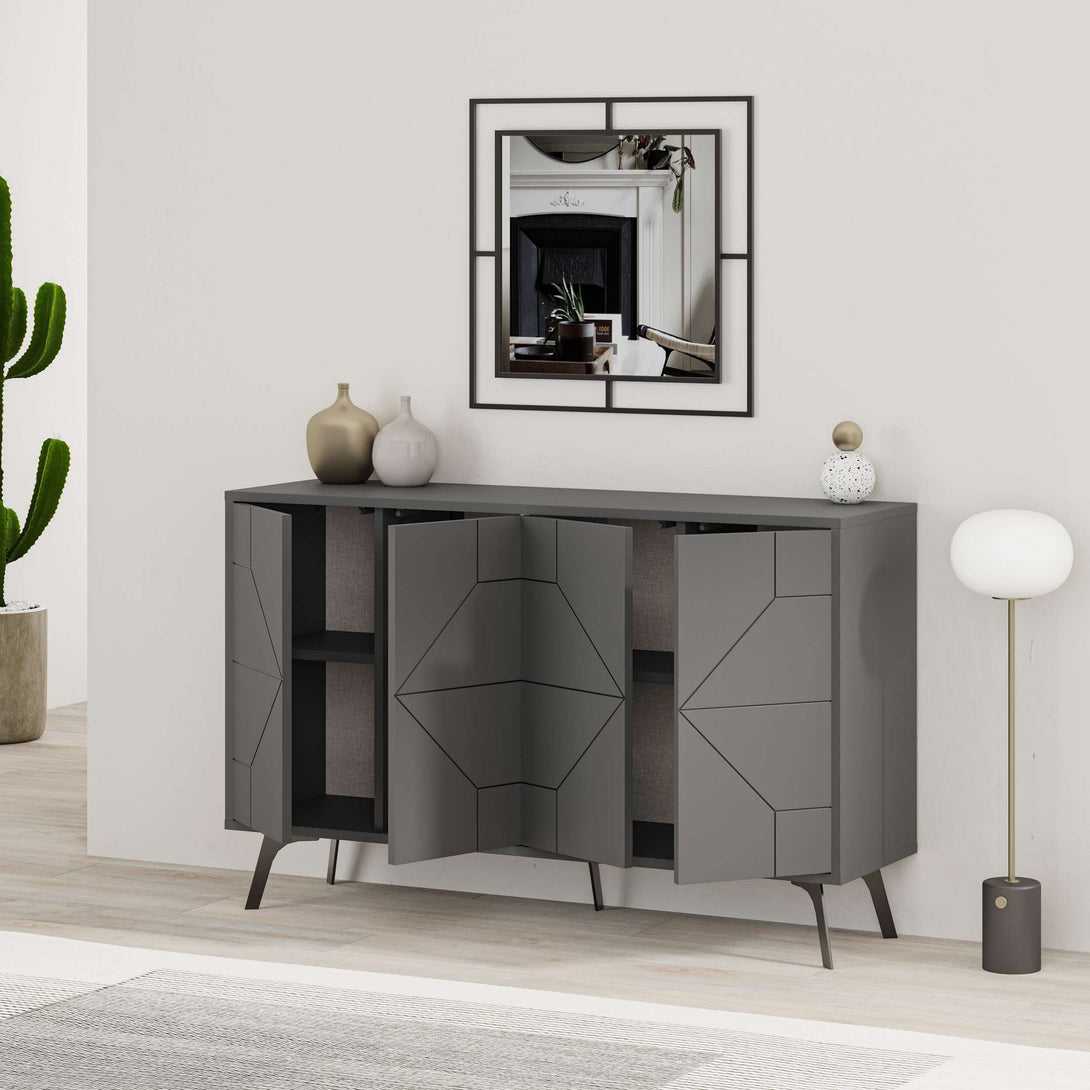 Konzolni stol Dune - Anthracite-Vasdom.hr