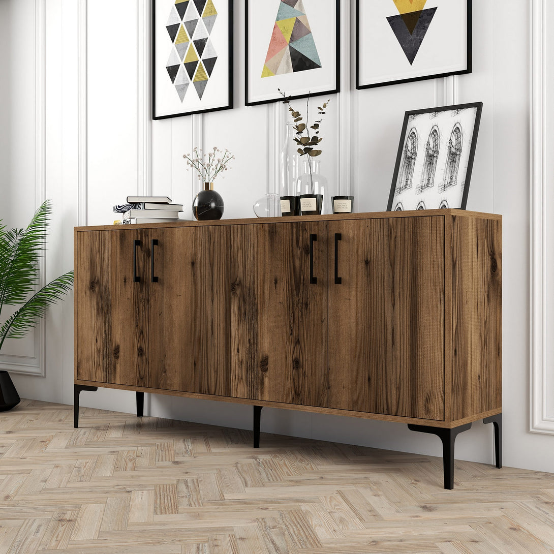 Konzolni stol Kiev 160 - Walnut-Vasdom.hr