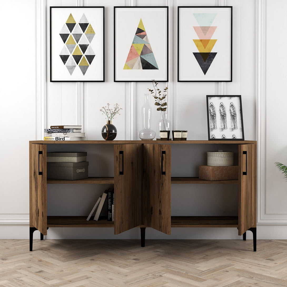 Konzolni stol Kiev 160 - Walnut-Vasdom.hr
