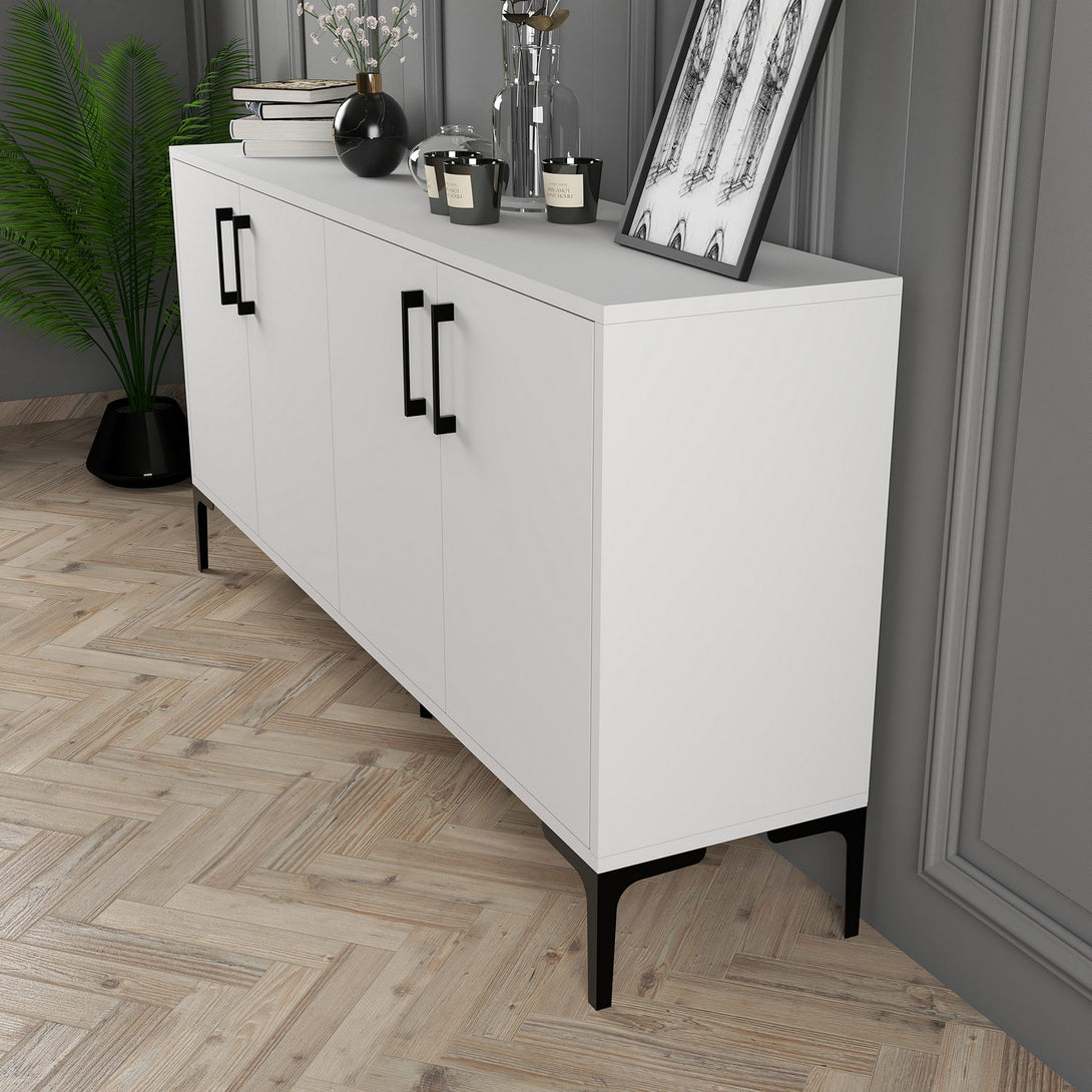 Konzolni stol Kiev 160 - White-Vasdom.hr