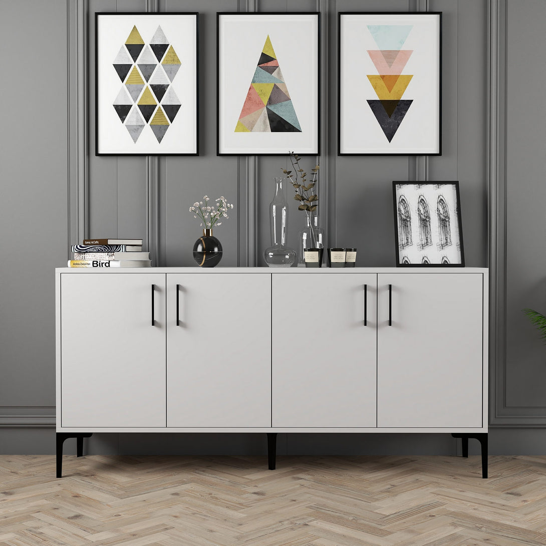 Konzolni stol Kiev 160 - White-Vasdom.hr