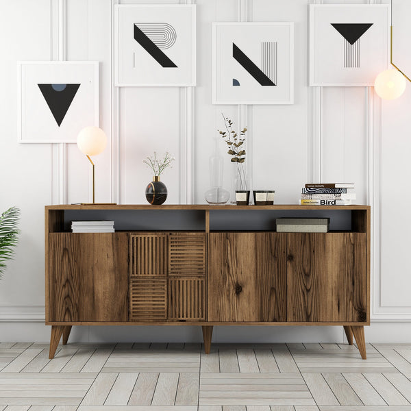 Konzolni stol Milan 160 - Walnut-Vasdom.hr