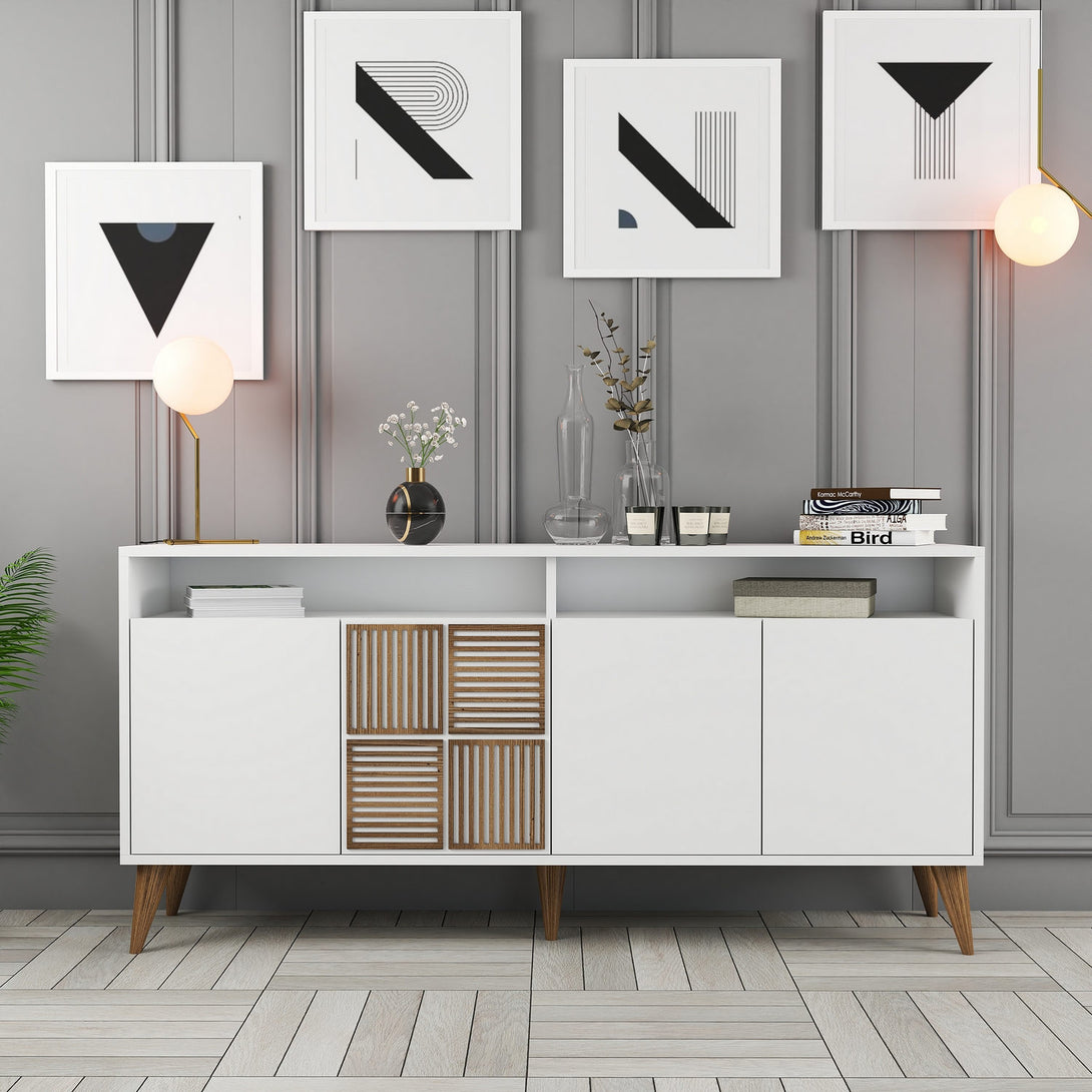 Konzolni stol Milan 160 - White-Vasdom.hr