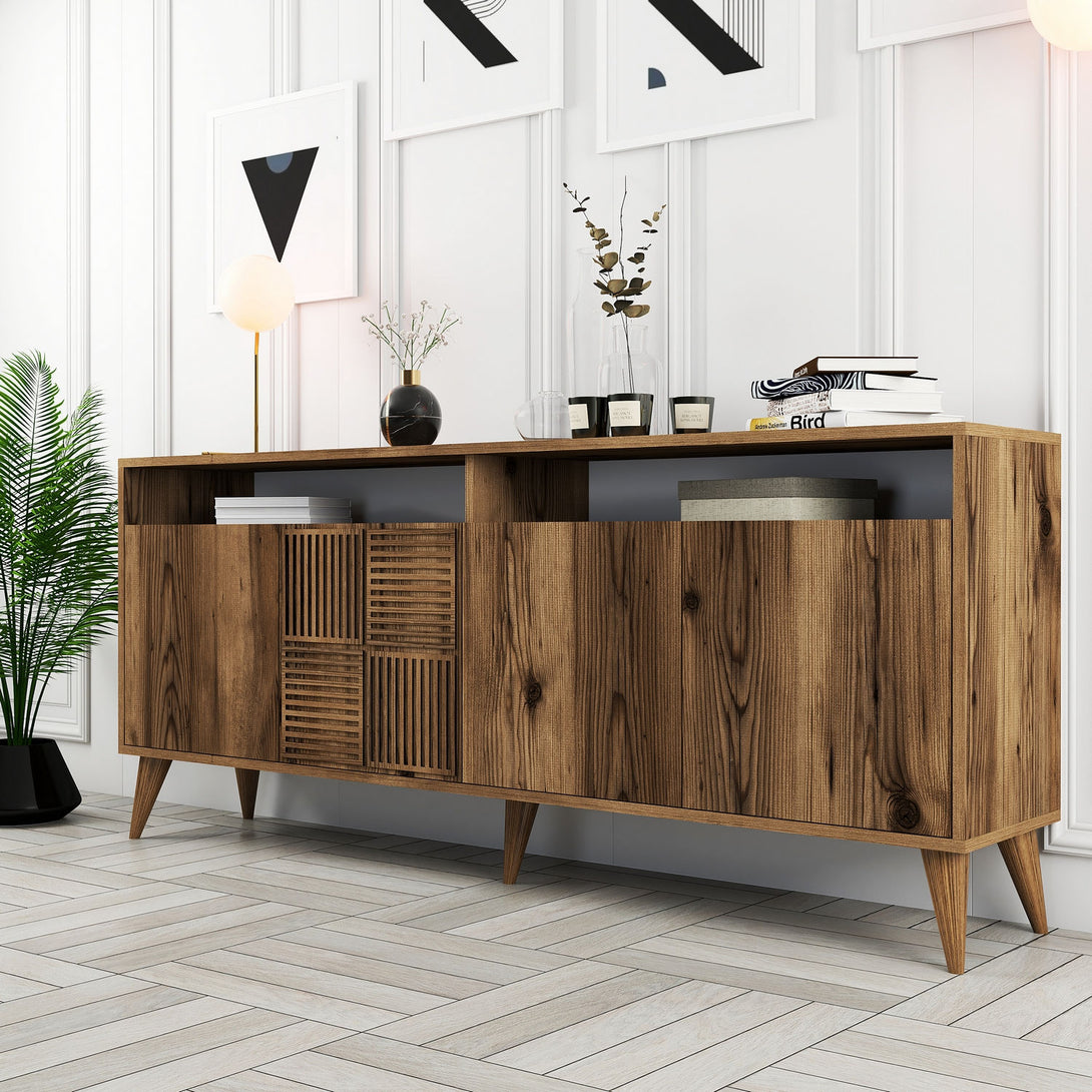 Konzolni stol Milan - Walnut-Vasdom.hr