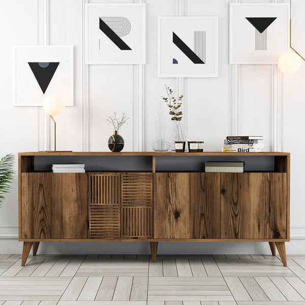 Konzolni stol Milan - Walnut-Vasdom.hr