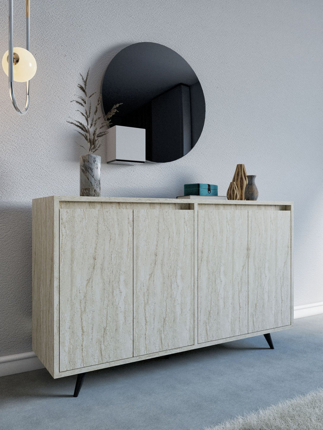 Konzolni stol Shans - Travertine-Vasdom.hr