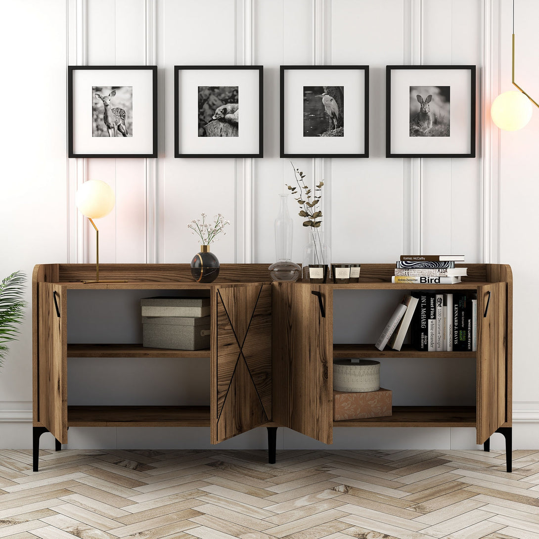 Konzolni stol Venedik - Walnut-Vasdom.hr