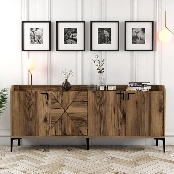 Konzolni stol Venedik - Walnut-Vasdom.hr