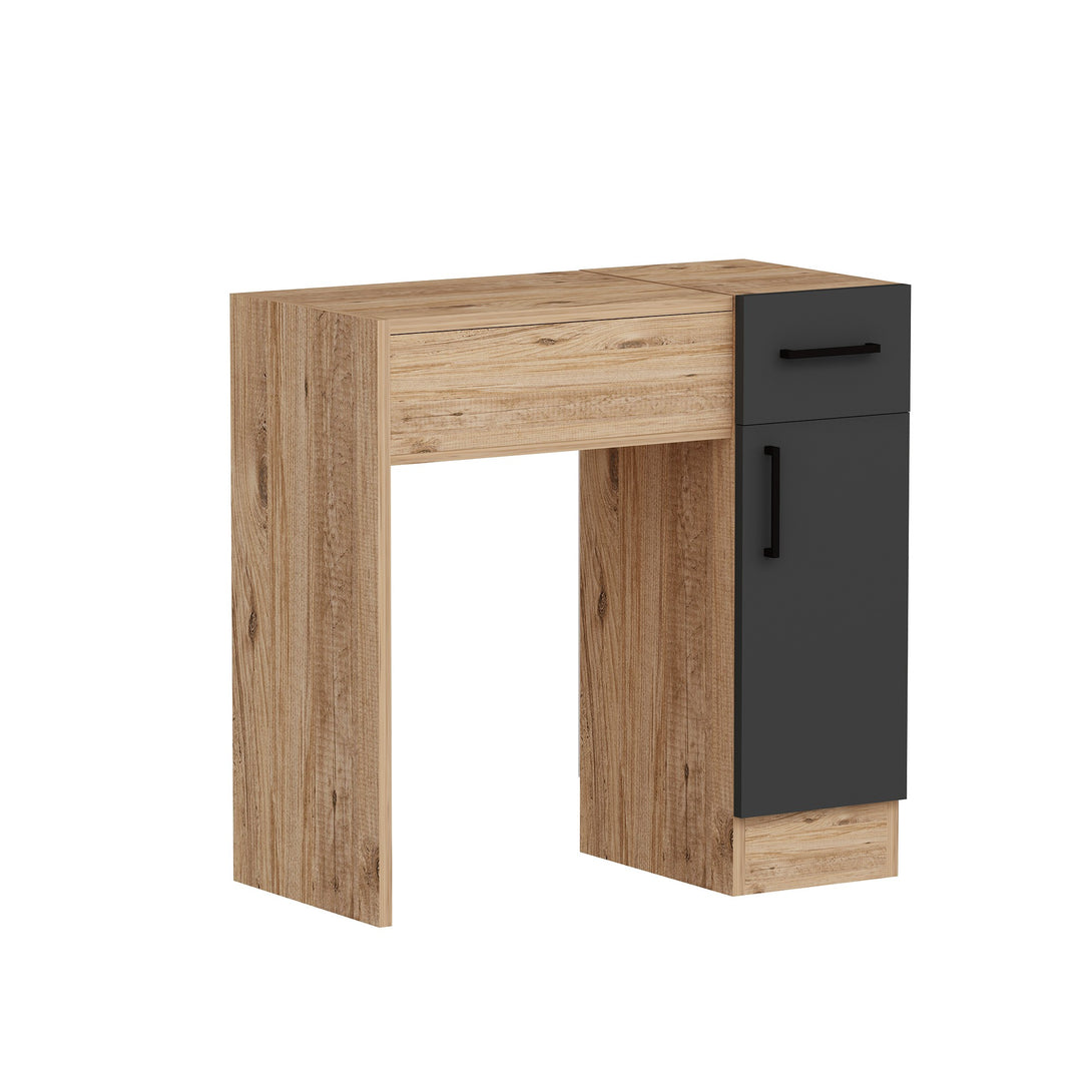 Kozmetički stolić Inci - Atlantic Pine, Anthracite-Vasdom.hr