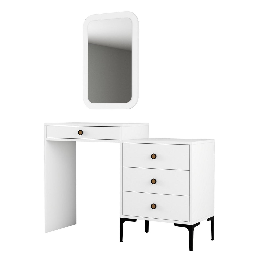 Kozmetički stolić Lizbon 549 - White-Vasdom.hr