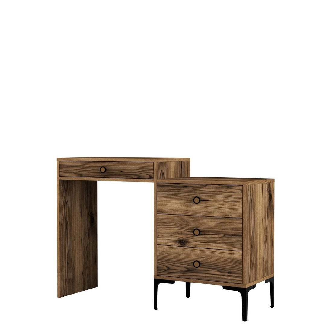 Kozmetički stolić Lizbon 553 - Walnut-Vasdom.hr