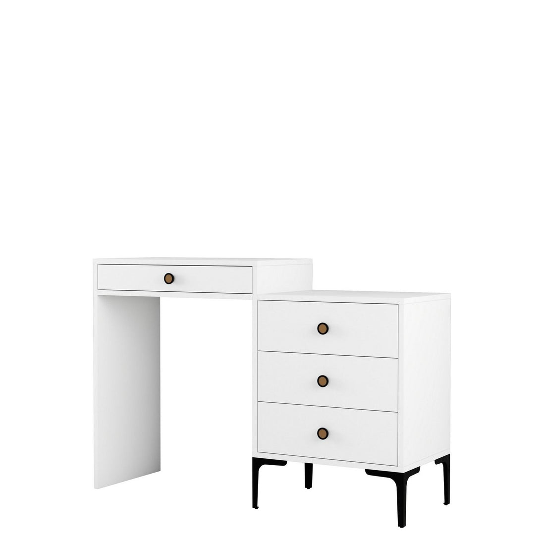 Kozmetički stolić Lizbon 556 - White-Vasdom.hr