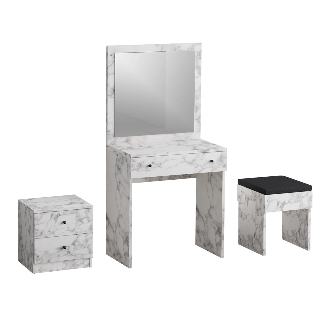 Kozmetički stolić Nice - Carrara Marble-Vasdom.hr