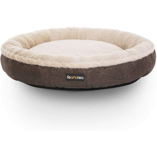 Krevet za pse, krevet za mačke, u obliku krafne, promjer 65 cm, smeđe boje-Vasdom.hr