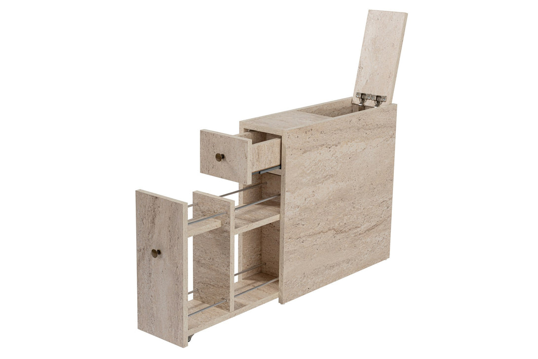 Kupaonski ormarić Calencia - Travertine-Vasdom.hr