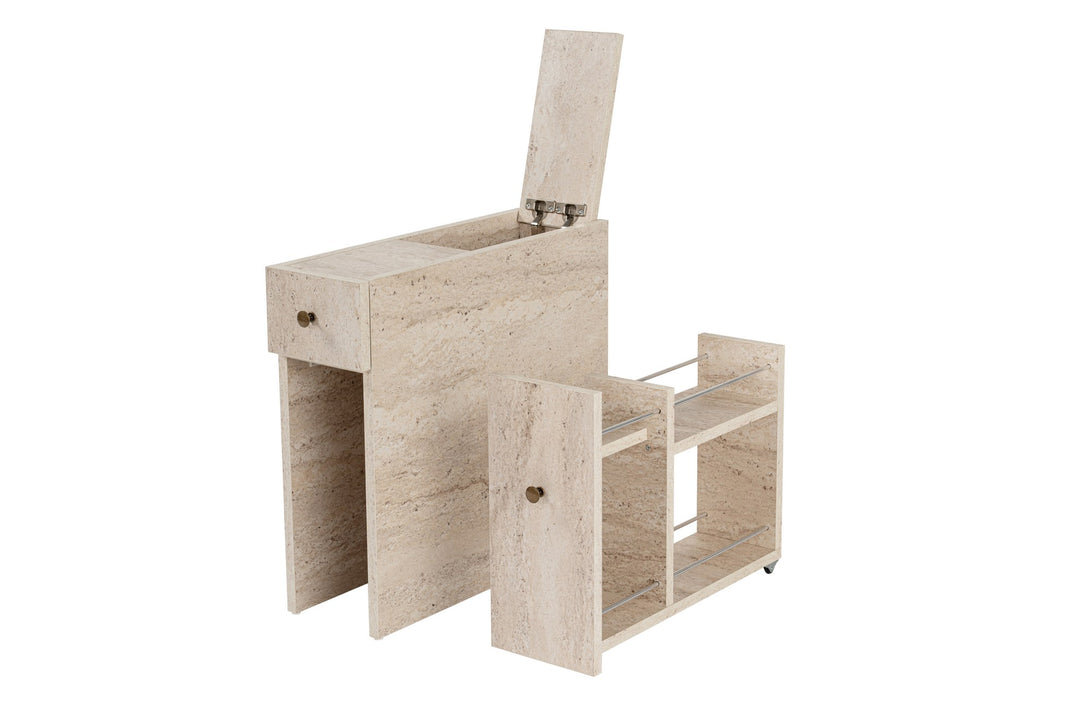 Kupaonski ormarić Calencia - Travertine-Vasdom.hr