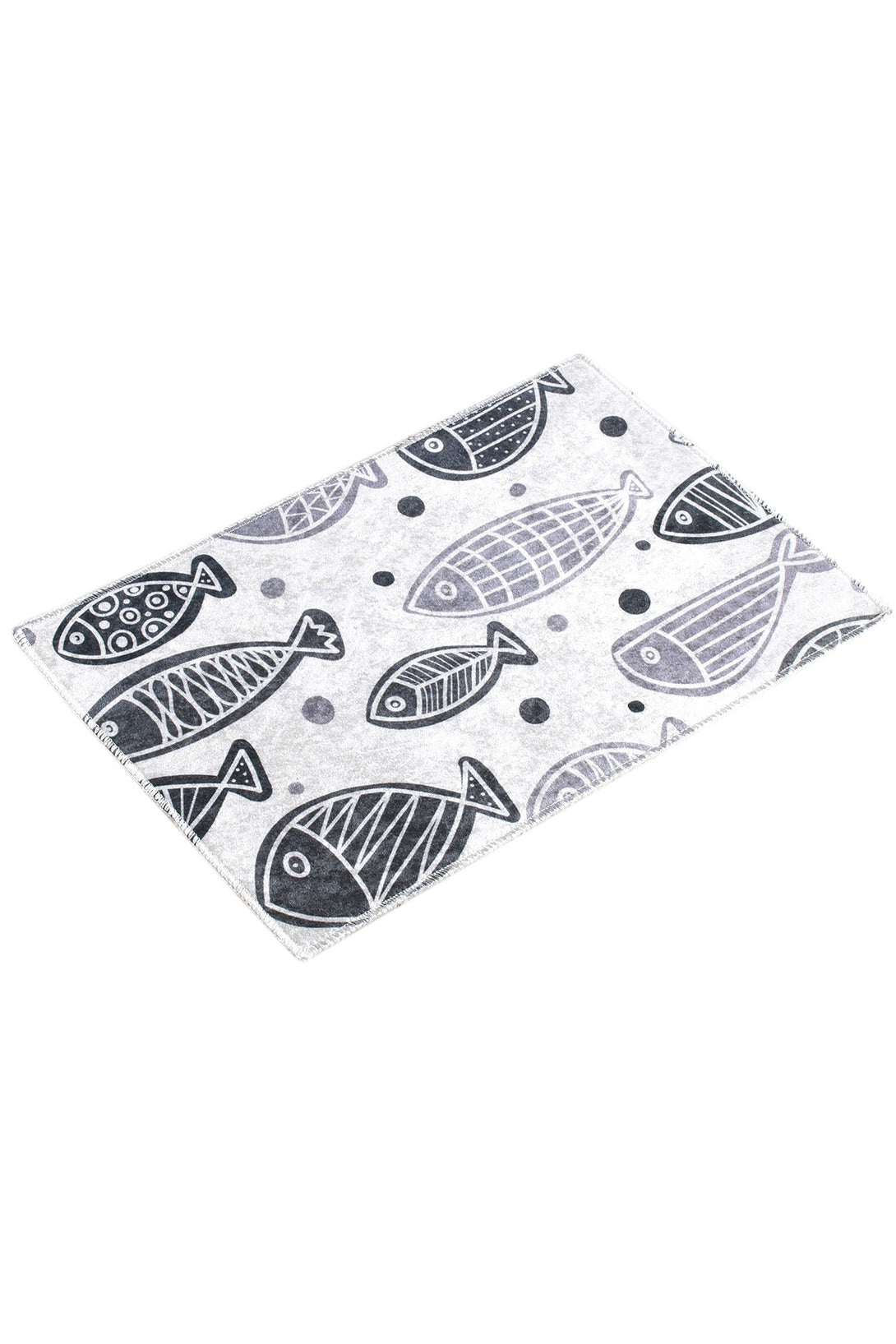 Kupaonski prostirač Fish Djt - Bijela (40 x 60)-Vasdom.hr