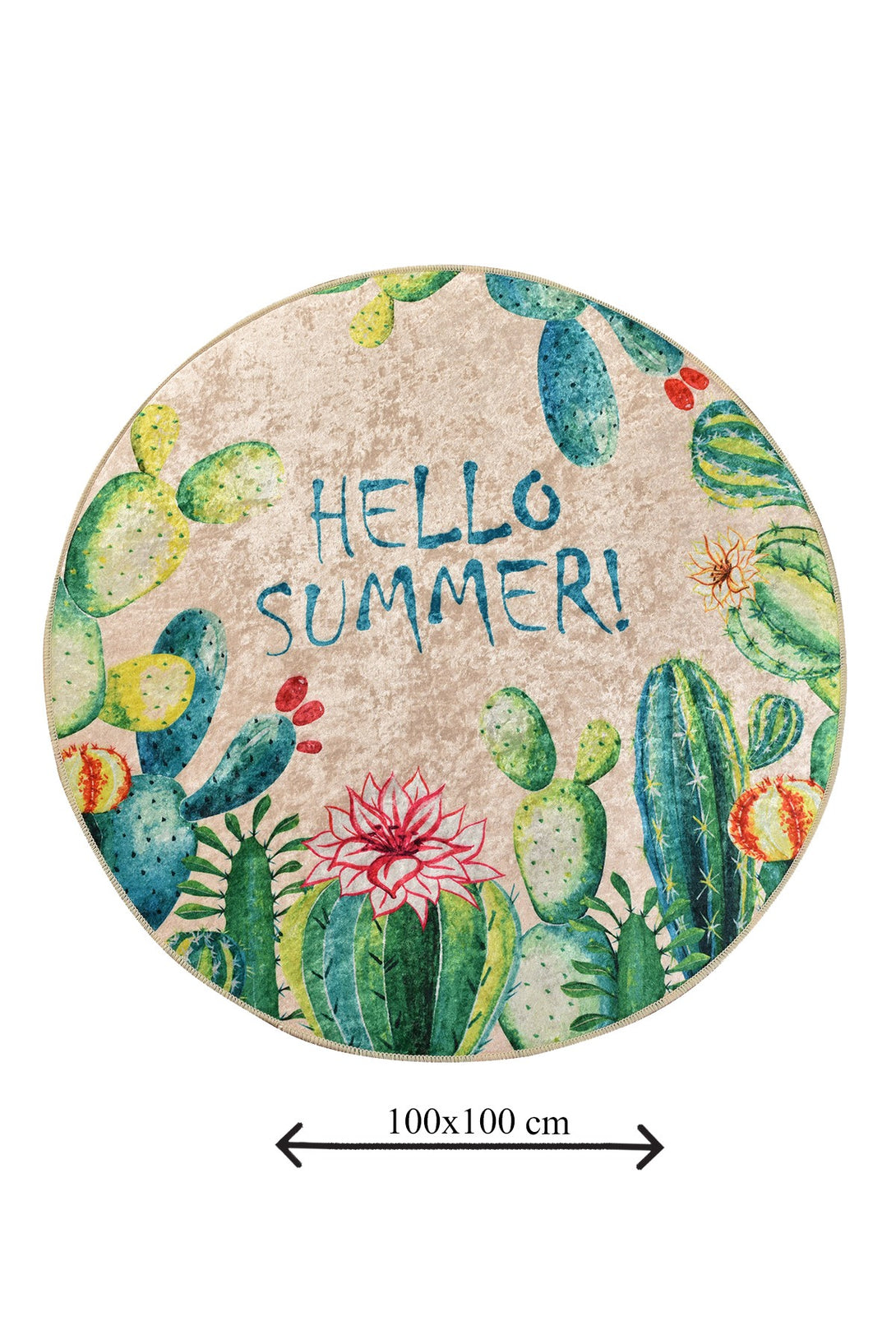 Kupaonski prostirač Hello Summer (100)-Vasdom.hr
