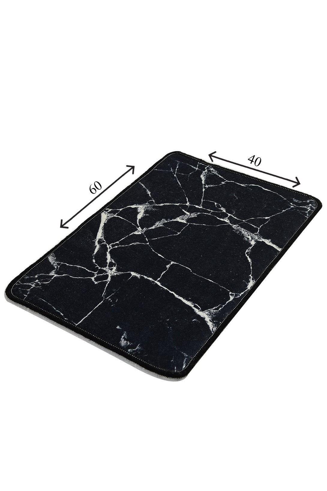 Kupaonski prostirač Marble Djt (40 x 60)-Vasdom.hr