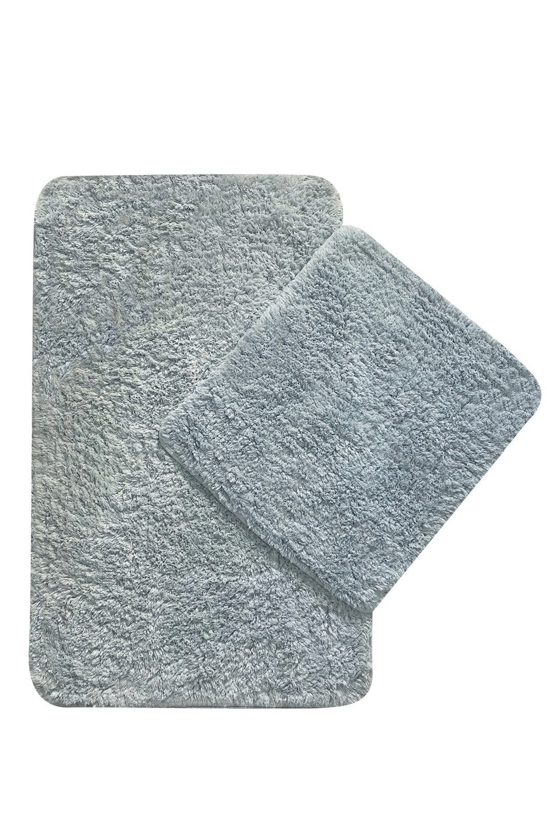 Kupaonski prostirač Postavi (2 kom) Cotton Basic - Siva-Vasdom.hr