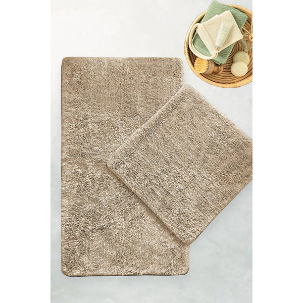 Kupaonski prostirač Postavi (2 kom) Cotton Basic - Stone-Vasdom.hr