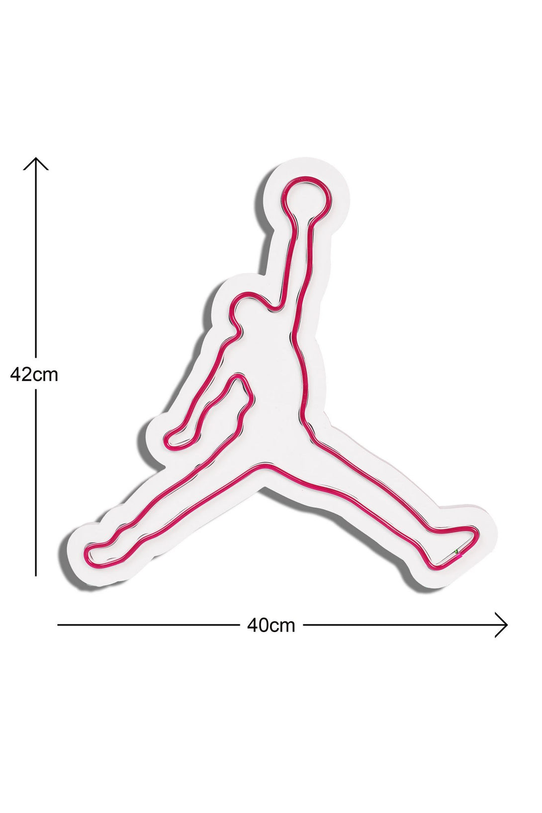 lastična zidna dekoracija s LED rasvjetom, Basketball - Red-Vasdom.hr