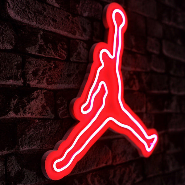 lastična zidna dekoracija s LED rasvjetom, Basketball - Red-Vasdom.hr